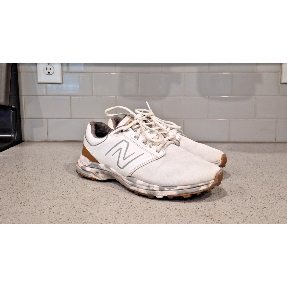 New Balance Men's NBG2010 Brighton Lightweight Waterproof Golf Shoes sz 10 2E